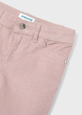 Mayoral Girls Dusky Pink Glitter Cord Trousers 4503