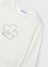 Mayoral Girls "Cute" Long Sleeve T 178