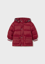 Mayoral Toddler Boys Red Detachable Hood Jacket 2466