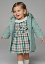 Mayoral Toddler Girls Jade Plaid Dress 2903