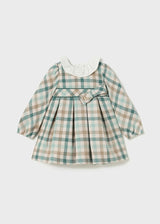 Mayoral Toddler Girls Jade Plaid Dress 2903