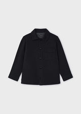 Mayoral Boys Black Button Front Overshirt 4106