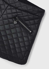 Mayoral Girls Black Quilted Shorts 4218