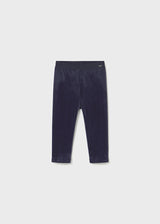 Mayoral Toddler Girls Navy Velvet Leggings 727