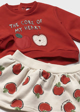 Mayoral baby Girls Apple Skirt set 2630