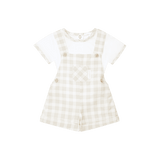 Pastels & Co Ansty Short Dungaree Set 800N