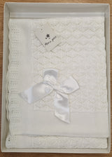 Alma Petit Boxed Single Bow Shawl