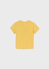 Mayoral Toddler Boys Yellow Motif T-Shirt 106