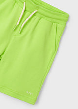 Mayoral Boys Lime Green Jersey Shorts 611