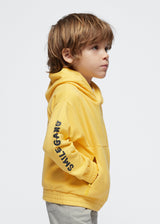 Mayoral Boys Yellow Smile Gang Hoodie 3483