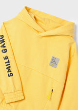Mayoral Boys Yellow Smile Gang Hoodie 3483