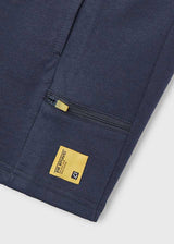 Mayoral Boys Yellow & Slate Be Brave Short Set 3601