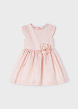 Mayoral Girls Dusky Pink Corsage Dress 3913