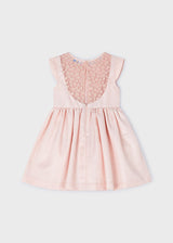 Mayoral Girls Dusky Pink Corsage Dress 3913