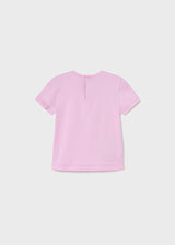 Mayoral Toddler Girls Pink Flower Print T-Shirt 105
