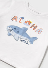 Mayoral Toddler Boys Shark T-Shirt 1066