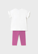 Mayoral Toddler Girls Pink Legging Set 1734