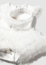 Mayoral Baby Girls Tutu Bodysuit & Headband Set 1756