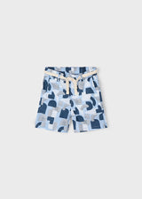 Mayoral Boys Blue Print Shorts 3221