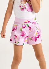 Mayoral Girls Pink Printed Shorts 3905