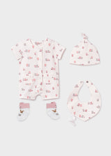 Mayoral Baby Girls Pink Gift Set 9910