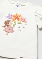 Mayoral Toddler Girls Blossom T-Shirt 1078