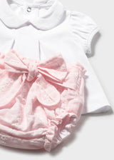 Mayoral Baby Girls Daisy 3 Piece Bloomer Set 1287