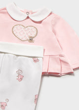 Mayoral Baby Girls Baby Rose Set 1592