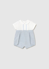 Mayoral Baby Boys Linen Romper 1604