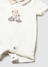 Mayoral Baby Boys Natural Teddy Romper 1715
