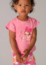 Mayoral Toddler Girls Geranium Legging Set 1751