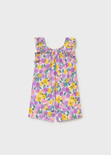 Mayoral Toddler Girls Lilac Playsuit 1829