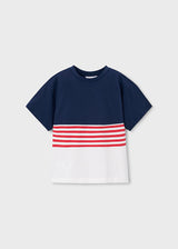 Mayoral Boys Navy 3 Piece Short Set 3601