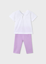 Mayoral Girls Lilac Legging Set 3732