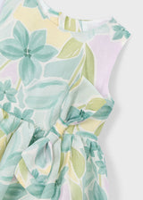 Mayoral Girls Lake Floral Dress 3913