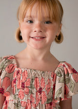 Mayoral Girls Linen Effect Dress 3932