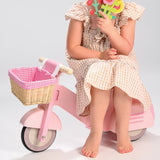 Tender Leaf Scooter with Basket (Pink)