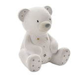 Bambino By Juliana White Resin Teddy Bank