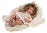 LLorens Mimi Fur Hat Crying Doll 74022