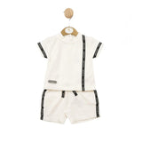 Mintini Neutral Shorts & T-shirt Set MB5854