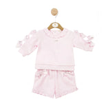 Mintini Bow Detail Sweater & Shorts Set MB5720