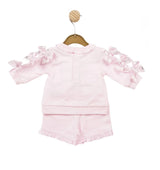 Mintini Bow Detail Sweater & Shorts Set MB5720