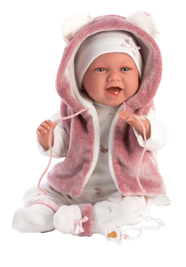 Llorens Mimi Laughing Doll With Gilet 74070