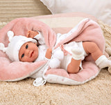 Arias Elegance Babyto Beige Weighted Doll 60829