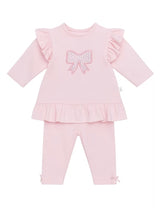 Kleo Kids Diamante Bow Jog Set
