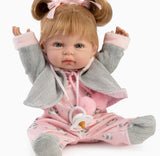 Berbesa Baby Coral Blonde Pigtails 32281