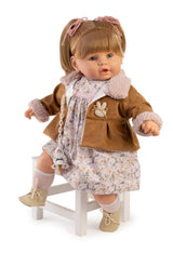 Berbesa Sweet Crying & Talking Baby Girl Doll 80701