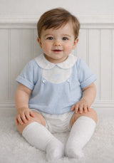 Babidu Blue Waffle Bloomer Set 40361