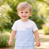 Pastels & Co Henry Blue T-Shirt & Shorts 806C
