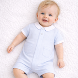 Pastels & Co Hudson Blue Romper 806E